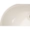 Msi Undermount Porcelain Ceramic Bathroom Sink  Bisque Oval ZOR-PNL-0129 - alternate 2